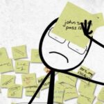 Stick figure with password